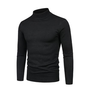 Knitted Customize Turtleneck Men's Sweaters High Quality Wholesale Sweatshirts And <b>Hoodies</b> - Product Image 2