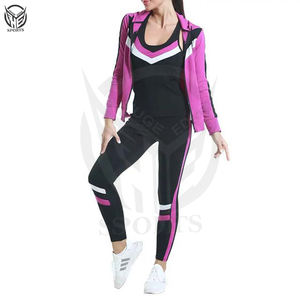 Trajes de chándal de jogging con logotipo personalizado, ropa de calle, chándal de mujer de tamaño personalizado con diferentes diseños. - Product Image 6