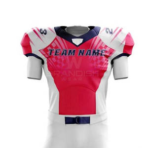 Concevez votre propre uniforme de football américain personnalisé fabriqué dans le meilleur matériel uniforme de football américain - Product Image 3