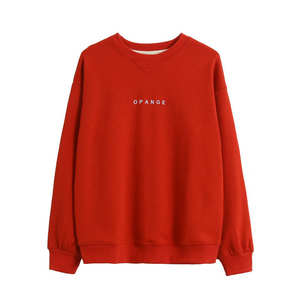 OEM nuevo diseño ropa casual 100% algodón cuello redondo sudadera logotipo personalizado bordado sudadera - Product Image 5