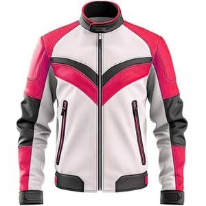 Veste de moto personnalisée en polyester/coton imprimé, grande taille, pour la conduite à moto, coupe-vent, équipement d'hiver complet - Product Image 4