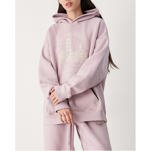 Sudadera con capucha de lana de algodón GSM 360 de alta calidad, jersey de diseño personalizado Terry, ajuste holgado de talla grande, Fitness, transpirable, frontal para hombres y mujeres - Product Image 2
