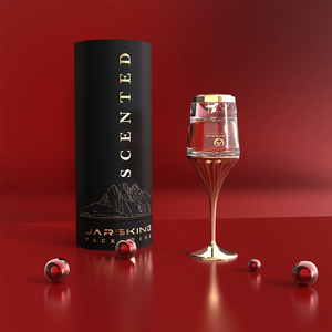 Thiết kế mới rượu vang thủy tinh hình dạng chai nước hoa Hot Bán tùy chỉnh <span class=keywords><strong>100ml</strong></span> 200ml nước hoa trong suốt chai - Product Image 2