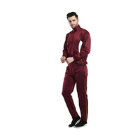 Ensembles de survêtements d'hiver de haute qualité pour hommes, personnalisables, respirants, écologiques, 100 % coton, légers, longueur intégrale, tendance