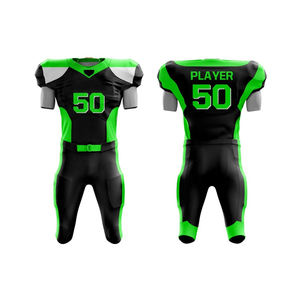 Uniformes de Fútbol Juvenil Americano Ropa de entrenamiento de alta costura de alta calidad Conjuntos elegantes de diseño impreso transpirable de talla grande - Product Image 1