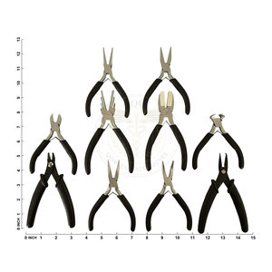Mini Jewelry Making Tool <b>Set</b> With <b>Pliers</b> Compact Beading Kit Portable Hand Tools For DIY Jewelry Design Repair And Crafting - Product Image 2