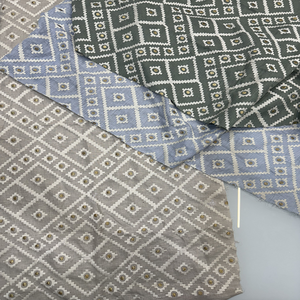 Tela bordada algodón denim de exportación - Product Image 6