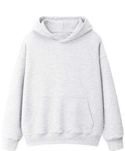 Logo personnalisé design pull à capuche vierge surdimensionné 330 gsm sweat à capuche 400gsm mens lourd pull à capuche vêtements hip hop - Product Image 3