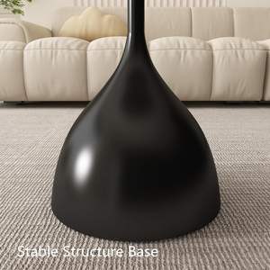 Table basse en métal artisanale de luxe adaptée aux cafés hôtels bureaux et intérieurs modernes - Product Image 1