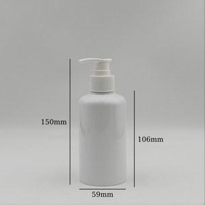 ขวดปั๊มพลาสติก PET 250มล. สำหรับเส้นผมแชมพูขวดปั๊มโลชั่นบำรุงผิวดีไซน์แบบทั่วไปสีขาว - Product Image 6