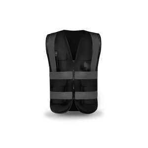 Men's Plus Size Construction Workwear <b>Vest</b> <b>Reflective</b> High Visibility Breathable Quick Dry Polyester Flame-Retardant Customized - Product Image 5