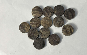 Botones negros en blanco de Ram Horn para exportación en India para camisas de hombres y mujeres o varios propósitos para ropa - Product Image 3