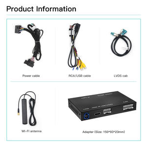 Interfaz de Video Multimedia Autoabc Carplay para Mercedes NGT 4.5 5.0, Android Auto Inalámbrico, Apple Carplay, YouTube/<span class=keywords><strong>Netflix</strong></span> Integrados - Product Image 6