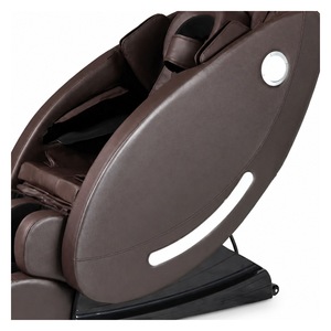 Sillón de Masaje Shiatsu Marrón de Gravedad Cero, Reclinable, Tapizado en Cuero, para Cuerpo Completo, con Enchufe, para Hogar, Oficina, Hotel, Salón - Product Image 5