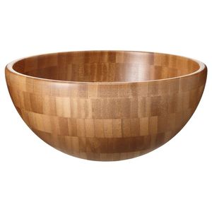 ชามเสิร์ฟทำจากไม้ระดับพรีเมียมพร้อมรูปลักษณ์ที่เป็นธรรมชาติเหมาะสำหรับเสิร์ฟขนมผลไม้สดและอาหารเรียกน้ำย่อยในมื้อค่ำของครอบครัว - Product Image 6