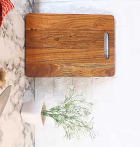 ไม้เนื้อแข็งเป็นมิตรกับสิ่งแวดล้อมเฟอร์นิเจอร์ห้องครัวทันสมัยเขียงทนทานสำหรับตัดที่สมบูรณ์แบบและทำความสะอาดง่าย - Product Image 5