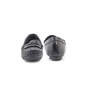 Mocassin formel élégant noir pour filles - Product Image 2