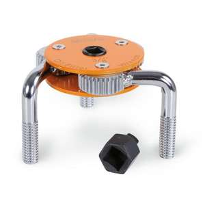 Clé à filtre à huile auto-ajustable BETA avec 3 bras pour le serrage à droite et à gauche - Product Image 2