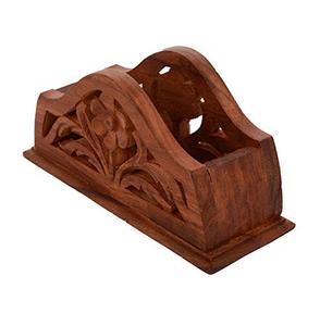 Servilletero moderno de latón Sheesam, servilletero cuadrado clásico elegante hecho a mano con logotipo personalizado - Product Image 3