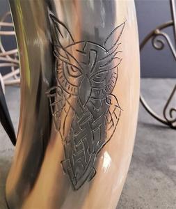 แก้วมักใส่เบียร์รูปควายนอร์สแก้วมักเป็นมิตรกับสิ่งแวดล้อม - Product Image 2