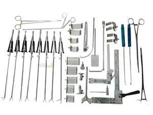 Ensemble d'instruments chirurgicaux manuels pour valves cardiaques avancées XS, entièrement en acier inoxydable, classe I, TAIDOC INTERNATIONAL, précision ISO 13485 - Product Image 6