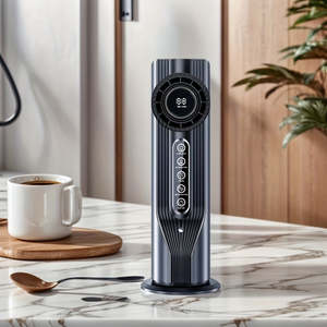 Electric Battery-Powered Personal Quick Cooling Fan <b>Humidifier</b> <b>Misting</b> Features for Home Office Comfort AC Air Conditioner Type - Product Image 1