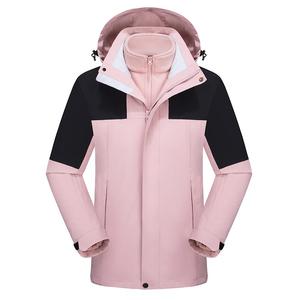 แจ็กเก็ตกันลมแขนยาวทุกเพศสำหรับฤดูหนาวเสื้อโค้ทเดินป่าซาฟารีลำลองออกแบบโลโก้ได้ตามต้องการ - Product Image 3