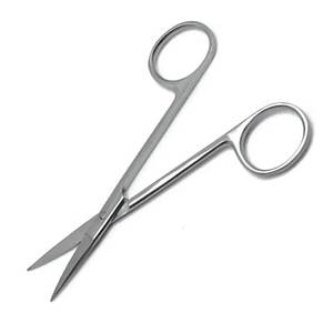 Ciseaux à iris Ciseaux à iris portables en acier inoxydable pour les tâches de coupe médicales et quotidiennes Kit de suture Instruments chirurgicaux - Product Image 4