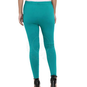 Wholesale Custom Made <b>Women</b> <b>Legging</b> High Quality Yoga <b>Legging</b> with Elastic Waist Solid <b>Pattern</b> Full Length - Product Image 3