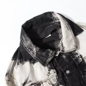 Nouvelle veste en jean pour hommes de style Street Wear veste en jean en coton confortable sur mesure pour hommes - Product Image 2