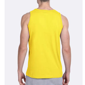 Haute qualité sur mesure hommes séchage rapide respirant Anti-boulochage Gym entraînement débardeur tricoté Style décontracté Logo personnalisé pour - Product Image 2