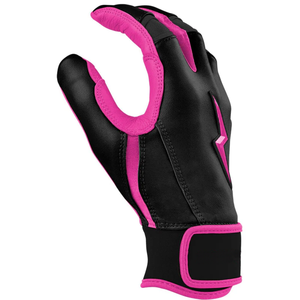 Creator Series Gants de frappeur à manchette courte 100% cuir Design unique Taux de gros Bruce Bolt Gants de frappeur de baseball - Product Image 3