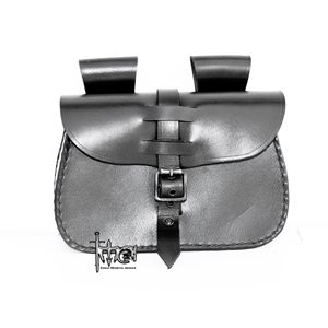 Bolsa de Cintura de Cuero Medieval, Riñonera Histórica para Vikingos, SCA, LARP, Renacimiento y Equipamiento de Reenactación - Product Image 2