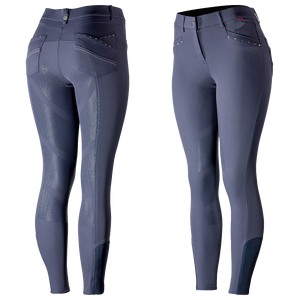 Super vente culotte équestre taille haute pour femmes sport leggings d'équitation en cuir matériel cheval produits vêtements - Product Image 6