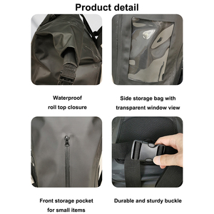 Mochila de viaje al aire libre impermeable 40L bolsa para senderismo Camping deportes con logotipo personalizado y diseño de gran capacidad - Product Image 6