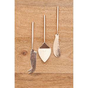 Trancheuse à fromage à poignée plaquée or en acier inoxydable de haute qualité, éplucheur et trancheuse à fromage au design portugais en acier inoxydable - Product Image 3