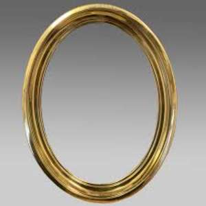 <b>Antique</b> Brass Mirror <b>Frame</b> Elegant Handcrafted Details Modern for Wall Use High-End Luxury Craftsmanship Excellent Customer - Product Image 3