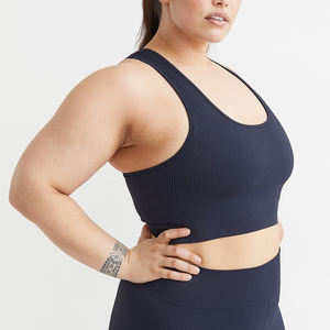 Soutien-gorge de sport respirant personnalisable OEM de haute qualité pour femme avec caractéristiques écologiques à séchage rapide et nouvelle forme tendance - Product Image 4