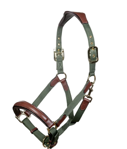 Luna Cuir & Nylon Halter saisonnier - Product Image 3