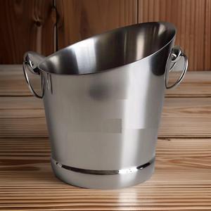 Wine Chiller Metal <b>Ice</b> <b>Bucket</b> Manufacturer Wholesale Price High Quality Stainless Steel Champagne Beer Beverage Barware <b>Buckets</b> - Product Image 1