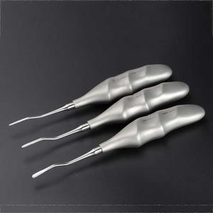 Alat Pengangkat Gigi Luxating Manual Dogmatic dari Baja Tahan Karat, Dapat Digunakan Kembali, Kelas A+, Instrumen Pengisi, Bersertifikat CE Kelas I - Product Image 3