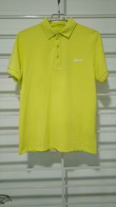 Camisa de Hombre con Botones, Logotipo Personalizado, Cómoda, Transpirable, de Algodón, Nuevo Diseño, Patrón Sólido, Cuello Alto Tejido, Casual, Corta - Product Image 5