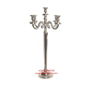 Luxury Floor Decorative Metal Golden Menorah Candelabra with 5 Arms Handmade <b>Candle</b> Holder For Parties & Wedding Lighting - Product Image 4