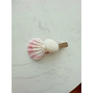 Coastal Elegance Hair <b>Clips</b> Featuring Real Seashells for a Natural Summer Look, Suitable for Both Daily Use and Special Events - Product Image 4