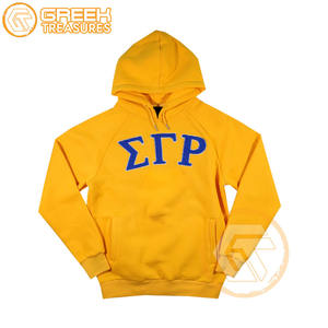 Sudadera con capucha bordada de lana de algodón Sigma Gamma Rho personalizada, suéter de alta calidad de la Hermandad, ropa griega, sudaderas con capucha para mujer - Product Image 6