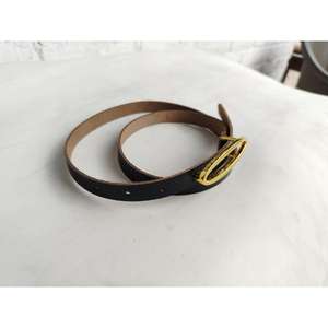 Cinturón de hebilla de lujo 100% Real Cow Buffalo Hide Cinturones de cuero genuino Cinturones ecuestres de estilo europeo para ropa de mujer - Product Image 3