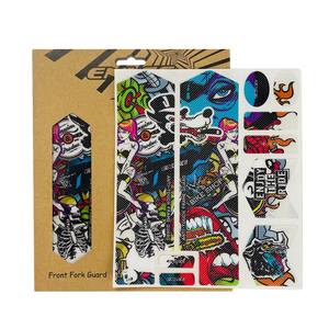 Protector de Cuadro de Bicicleta 3D ENLEE - Vinilo Protector de Horquilla y Cuadro <span class=keywords><strong>para</strong></span> Bicicletas de Montaña y Carretera |   Pegatina Decorativa Antiarañazos - Product Image 1
