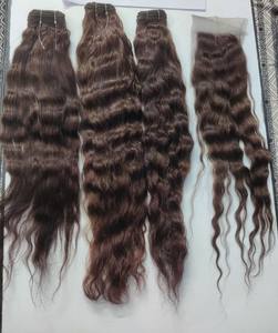 Remy ผมคนแท้100% แท้18นิ้วทำจากหนังสีดำและสีน้ำตาล100% แท้จากอินเดีย - Product Image 1