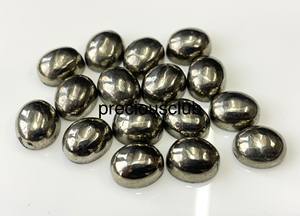 Pirita natural de gran calidad 4X6mm a 10x12mm cabujón ovalado AAA - Product Image 2