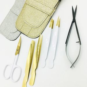 Ensemble de pinces à sourcils en vrac en gros pince à épiler en acier inoxydable pour sourcils pince à épiler personnalisée Logo offre vison durable - Product Image 2